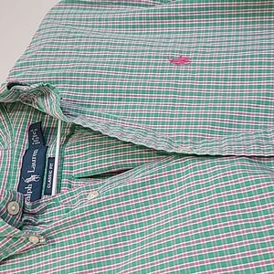 Polo Ralph Lauren Mens Longsleeve Buttondown Plaid